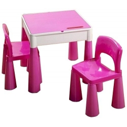 Stalas su 2 kėdutėmis Multicolor