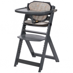 Medinė maitinimo kėdutė Safety1st Timba Grey + įdėklas