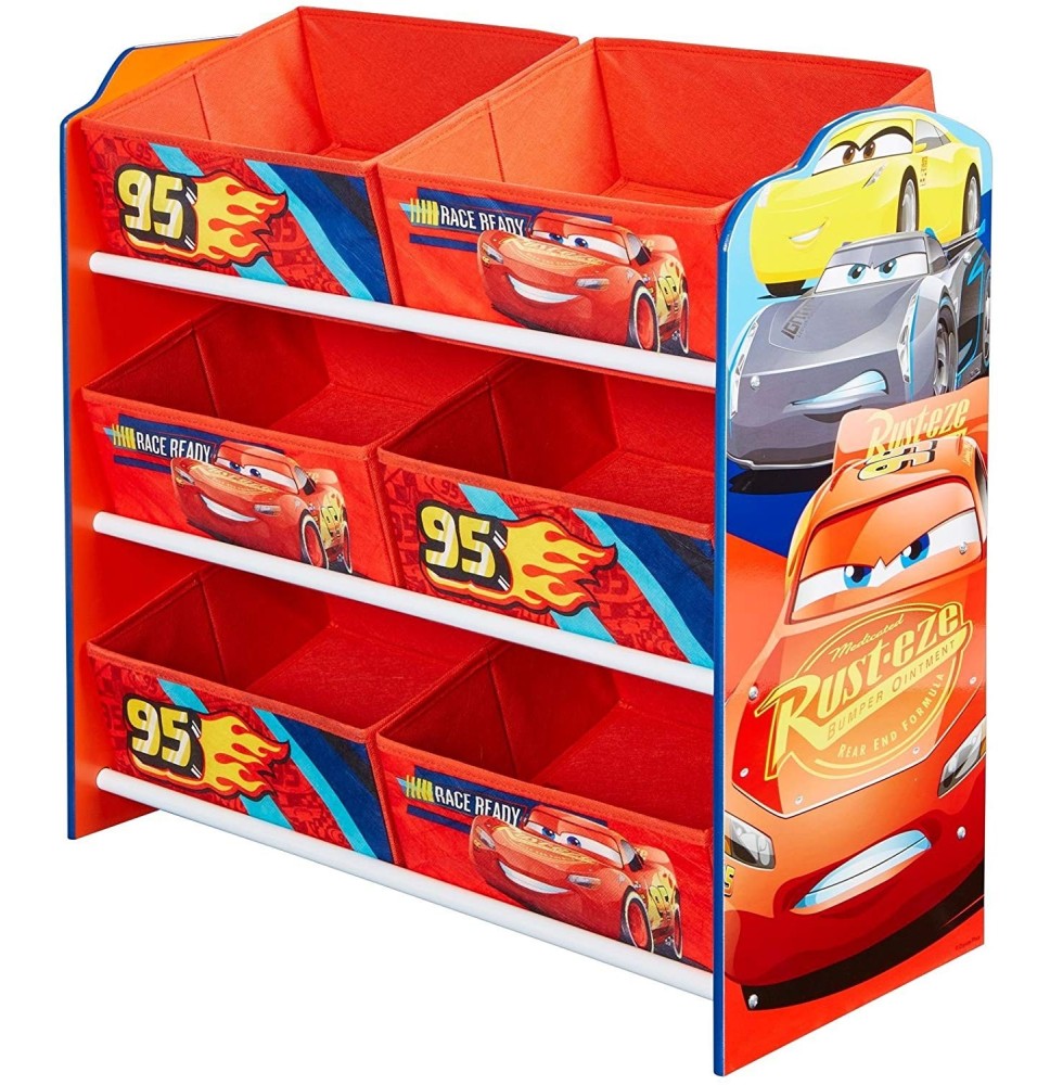 Cars žaislų dėžė - lentyna