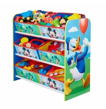 Žaislų lentyna su stalčiukais Mickey