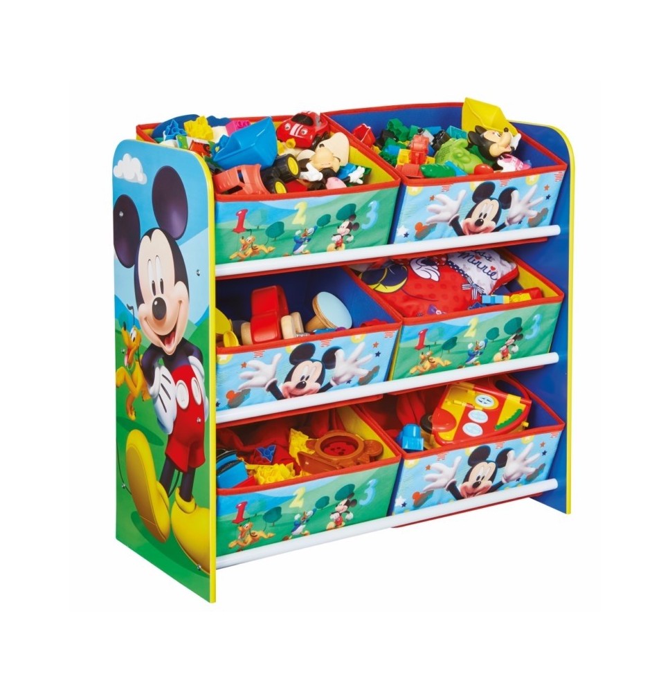 Žaislų lentyna su stalčiukais Mickey