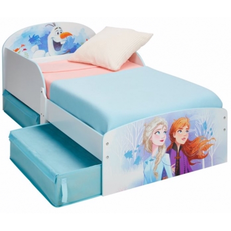 Medine vaikiška lova Frozen su stalčiais