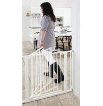 BabyDan Two Way Auto - Close varteliai (spalva - balta)