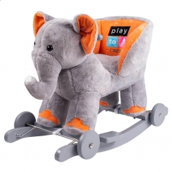 Supamas žaislas - stumdukas su garsais Elephant