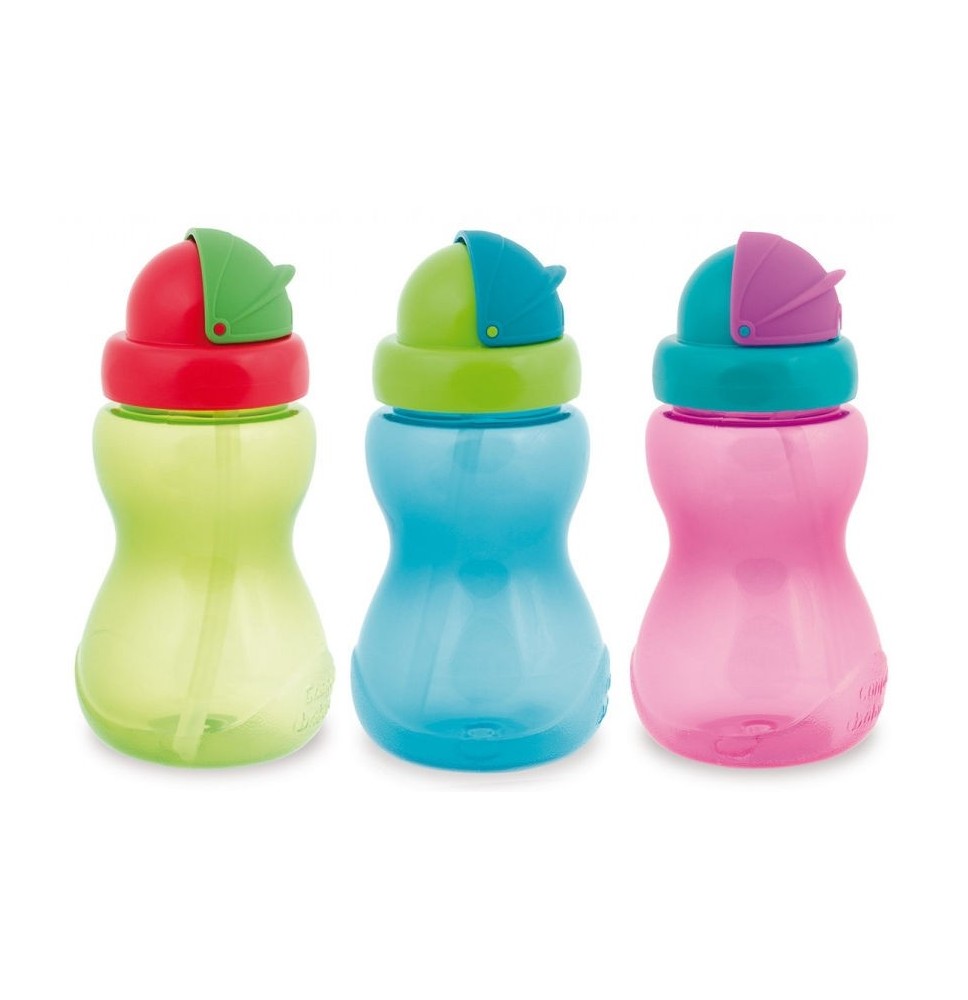Gertuvė su šiaudeliu Canpol Babies 12 mėn., 270 ml.