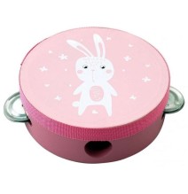 Adam Toys medinis tamburinas Rabbit