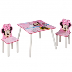 Staliukas su dviem kėdėm Disney Minnie
