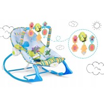 Vibro kėdute – gultukas Dino Sky iki 18 kg.