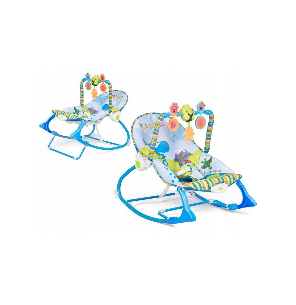 Vibro kėdute – gultukas Dino Sky iki 18 kg.