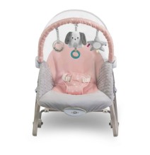 Vibro kėdute – gultukas Bunny Pink iki 18 kg.