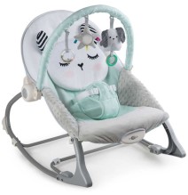 Vibro kėdute – gultukas Bunny Mint iki 18 kg.
