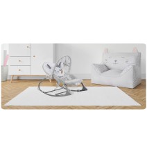 Vibro kėdute – gultukas Bunny Grey iki 18 kg.