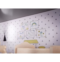 Lėlių namas Grey 70 cm. aukščio