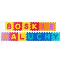 Minkštas spalvingas kilimėlis-dėlionė Multicolor