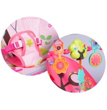 Vibro kėdute – gultukas Pink Birds iki 18 kg.