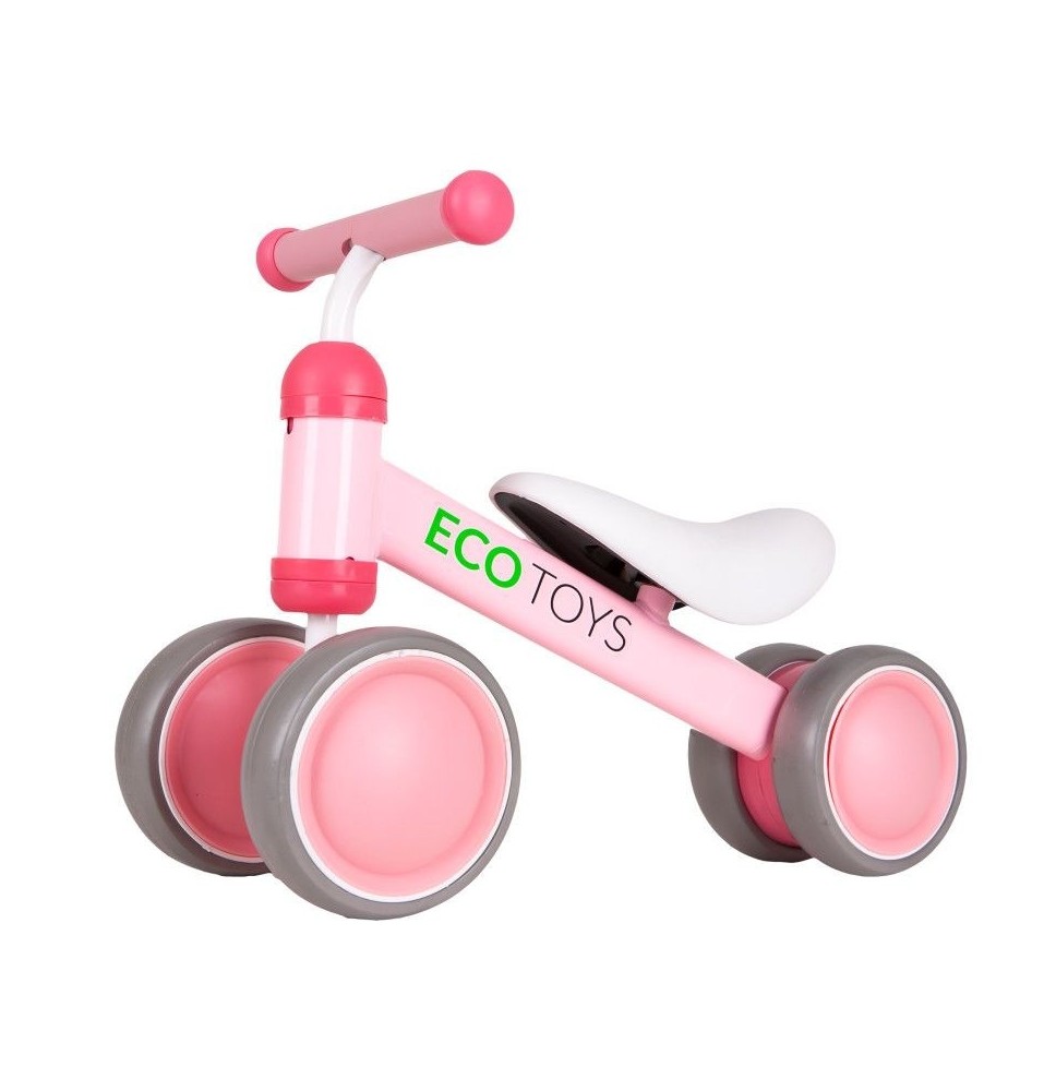 Mini dviratukas - paspirtukas First Bike Pink