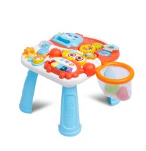 Muzikinis stumdukas - staliukas 2in1 Orange