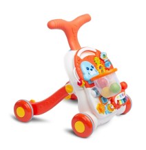 Muzikinis stumdukas - staliukas 2in1 Orange