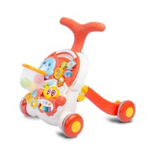 Muzikinis stumdukas - staliukas 2in1 Orange