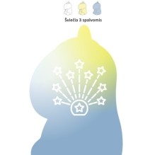 Naktinė lemputė su projektoriumi InnoGIO Unicorn