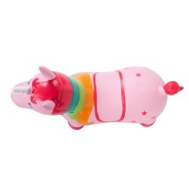 Pripučiamas guminis šokliukas Unicorn Pink