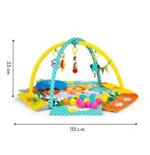 Lavinamasis kilimėlis su kamuoliukais Multicolour