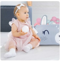 Kontrastinis kilimėlis Bunny su užlenkiamais kraštais
