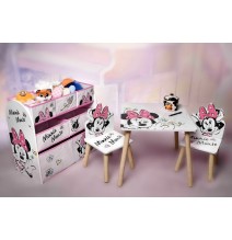 Žaislų lentyna Minnie Mouse White