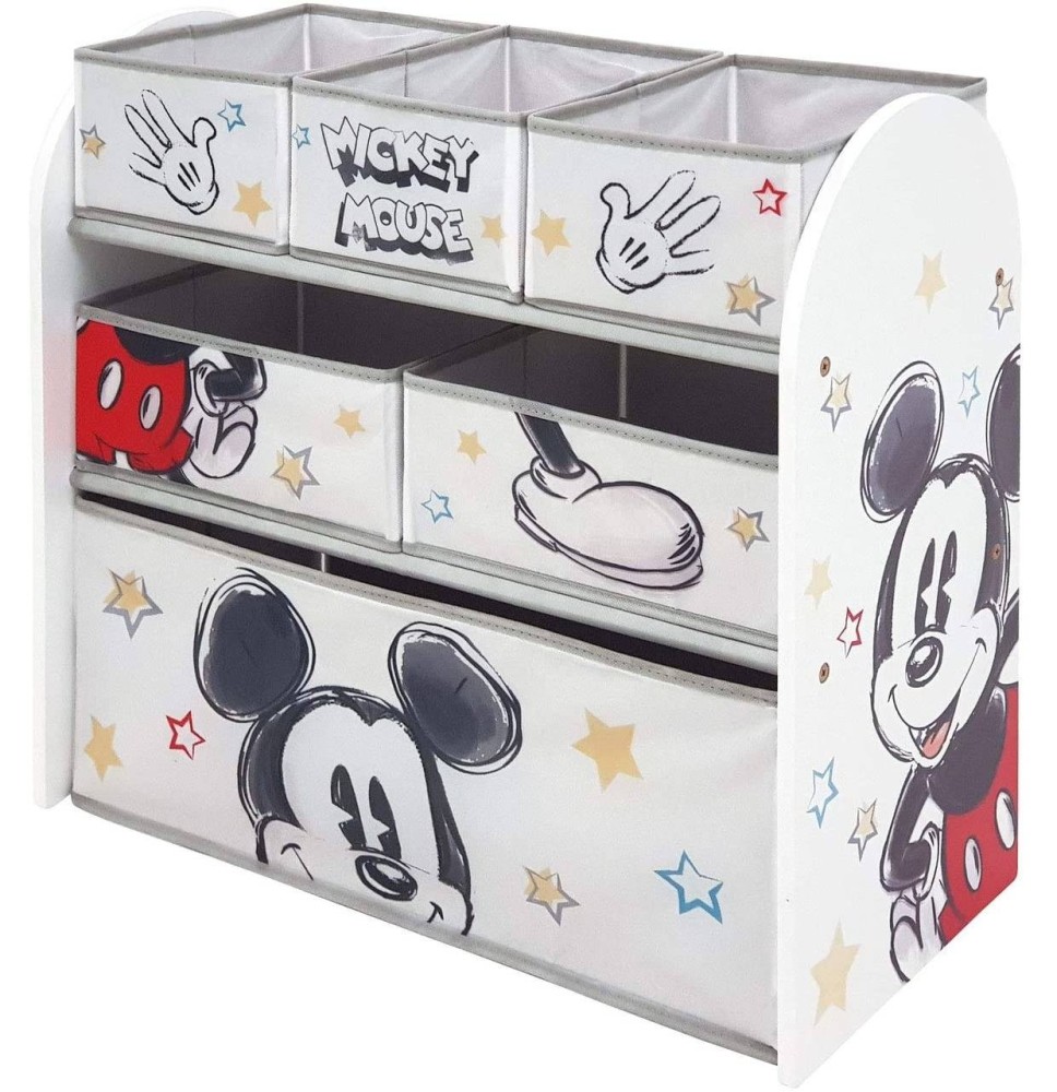 Žaislų lentyna Mickey Mouse White
