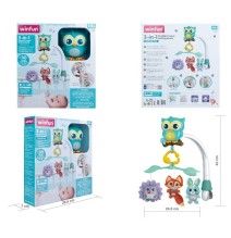 Karuselė Smily Play Woodland Friends 3in1