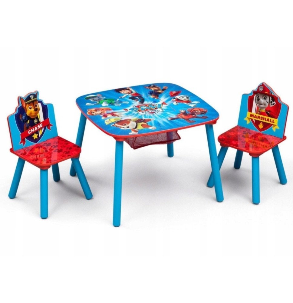 Paw Patrol staliukas su dviem kėdutėmis