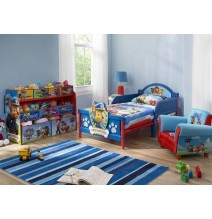 Didelę žaislų lentyna Paw Patrol su 9 daiktadėžėmis