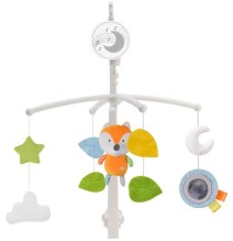 Prisukama muzikinė karusėlė Fox Plush