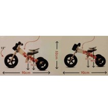 Medinis triratukas - balansinis dviratukas 2in1 Twist