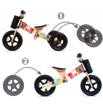 Medinis triratukas - balansinis dviratukas 2in1 Twist