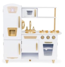 Vaikiška medinė virtuvėlė Vintage White
