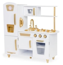 Vaikiška medinė virtuvėlė Vintage White