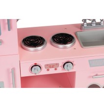 Vaikiška medinė virtuvėlė Vintage Pink