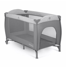 Maniežas  - kelioninė lovytė Grey su lingėmis ir priedais