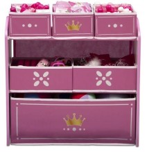 Žaislų lentyna su stalčiukais Princess