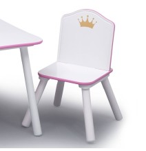 Staliukas su dviem kėdutėm Princess