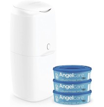Angelcare sauskelnių konteineris Classic + 3 kasetės