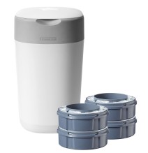 Sauskelnių konteineris Tommee Tippee Sangenic Twist&Click + 4 kasetės