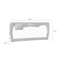 Paaukštintas bortelis  - lovos apsauga 150 cm.