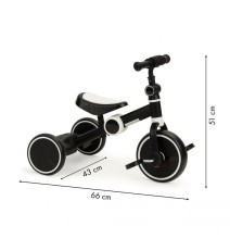 Sulankstomas triratukas Black 2in1