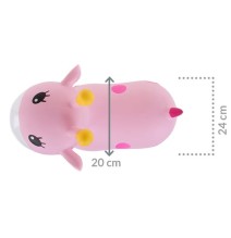 Pripučiamas guminis šokliukas Pink Giraffe