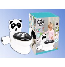 Interaktyvus naktipuodis Panda su popieriaus laikikliu