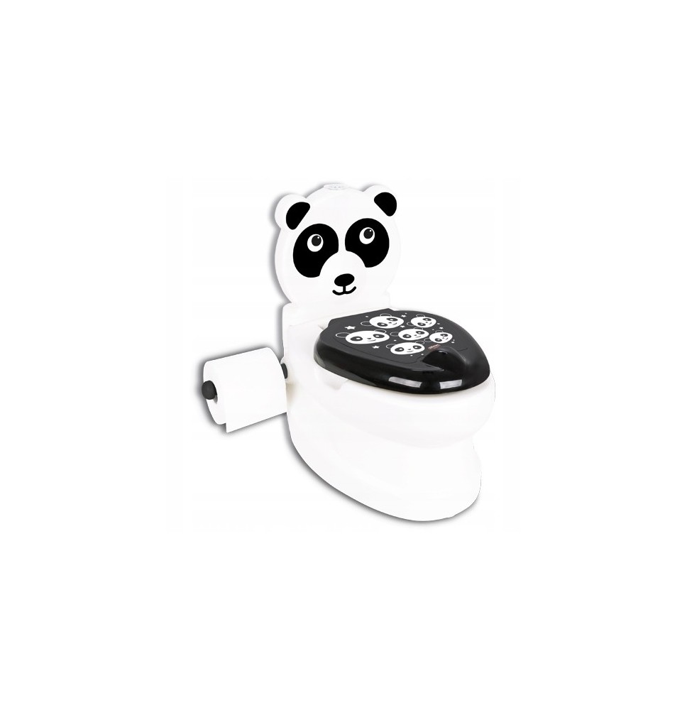Interaktyvus naktipuodis Panda su popieriaus laikikliu