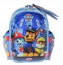 Apsaugos keliams ir alkūnėms, šalmas ir kuprinė Paw Patrol