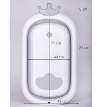 Sulankstoma vonelė su minkšta pagalvėle